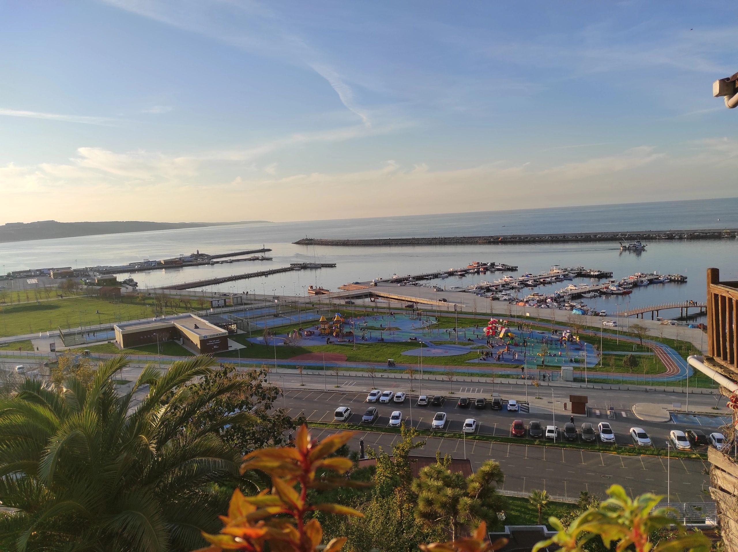 Pier on the Black Sea