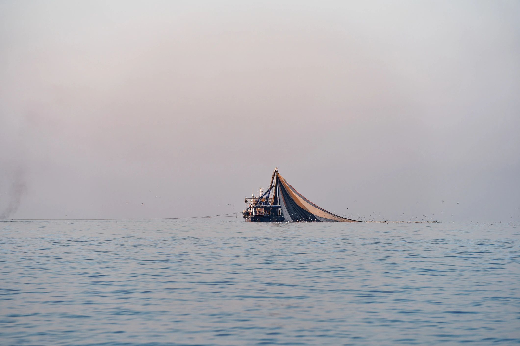Fishing boat on the Black Sea